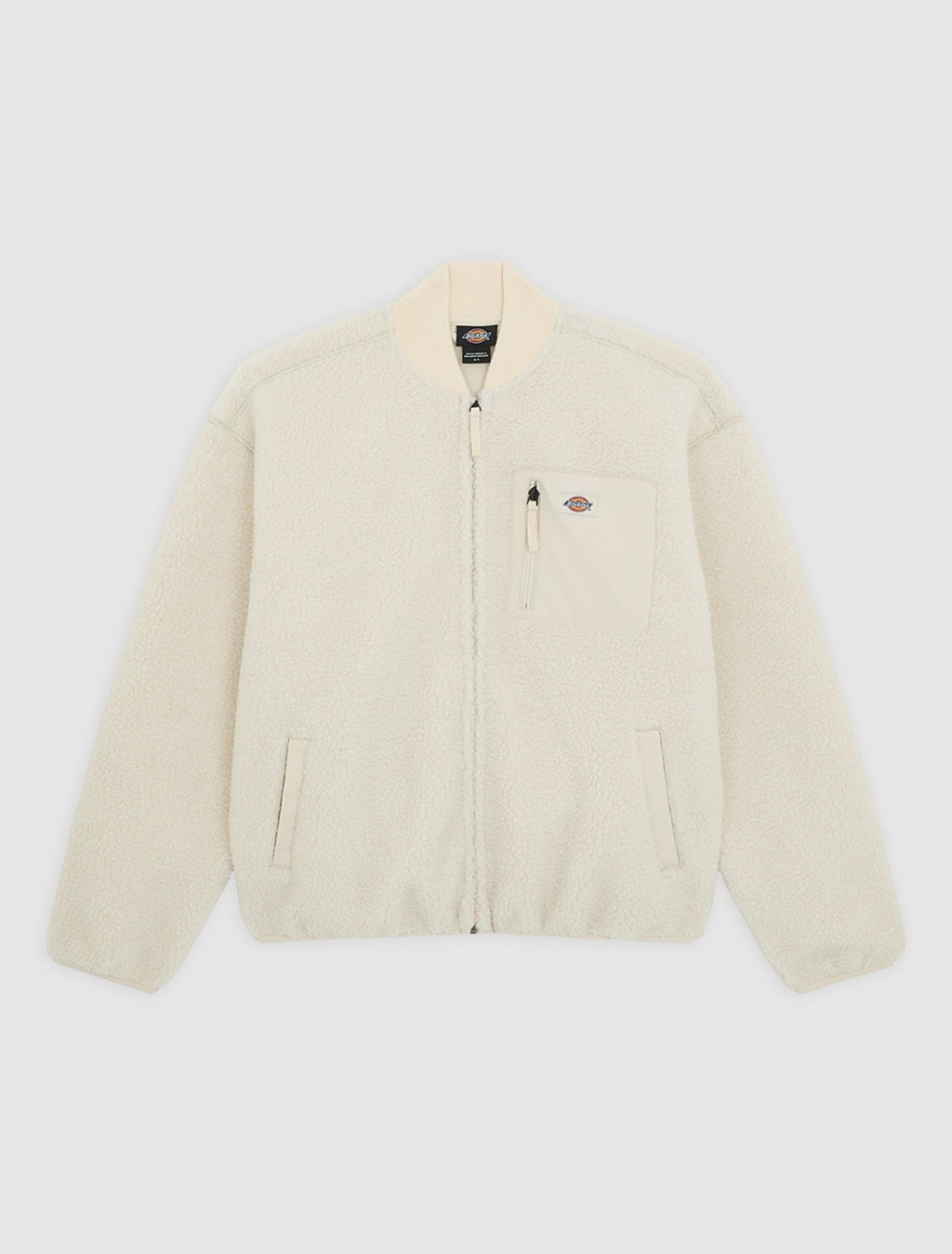 Bomber Central in sherpa - Grigio Whitecap - Donna