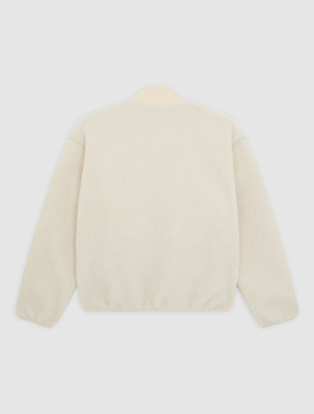Bomber Central in sherpa - Grigio Whitecap - Donna