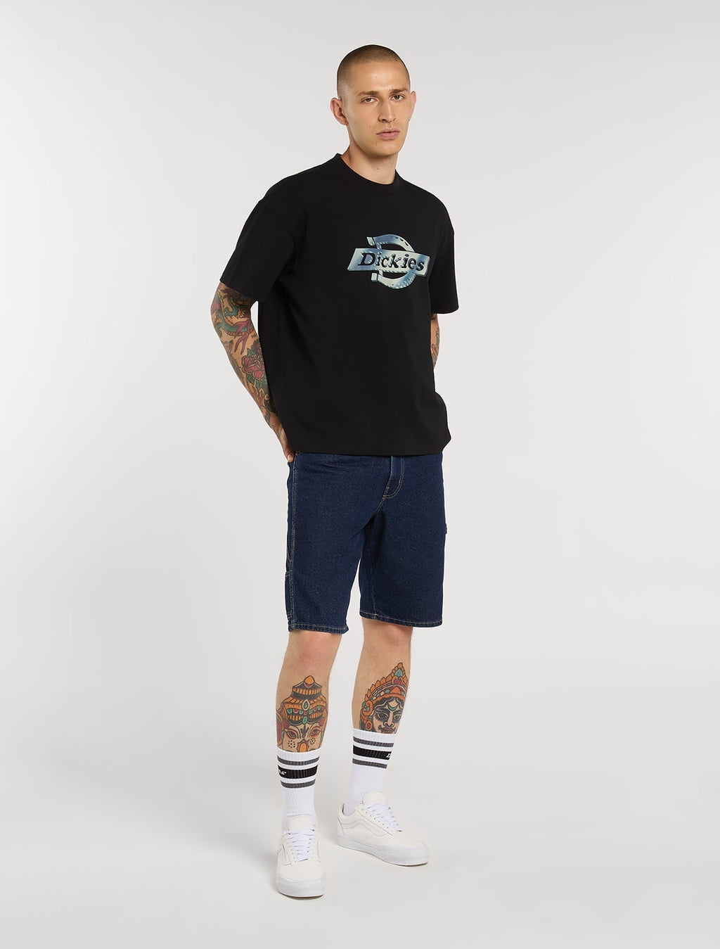Shorts vaqueros Carpenter 993 de 11 pulgadas - Dark Indigo