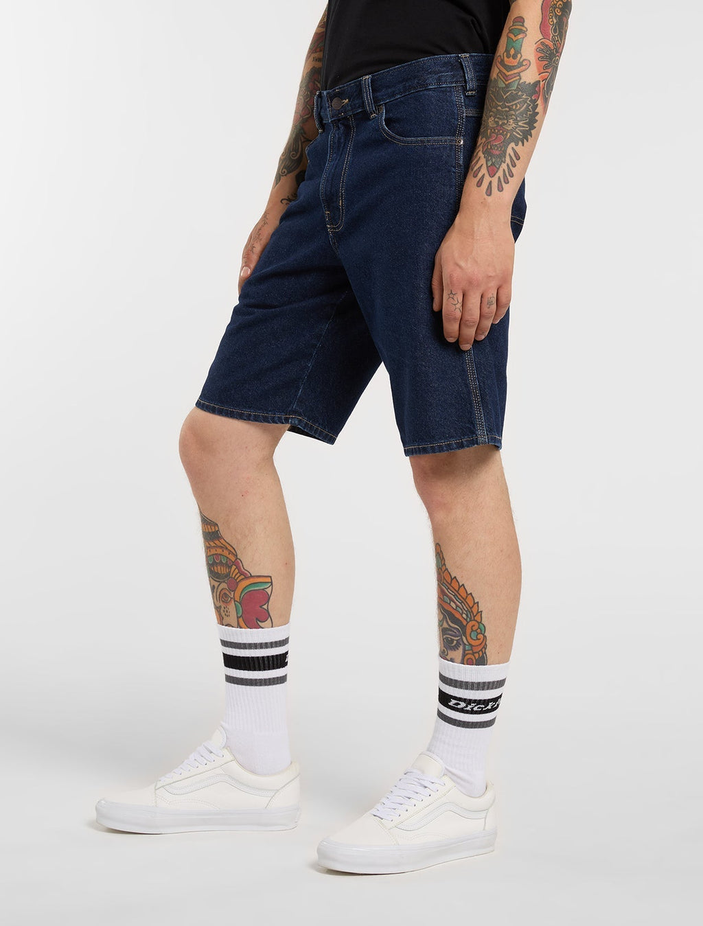 Shorts vaqueros Carpenter 993 de 11 pulgadas - Dark Indigo
