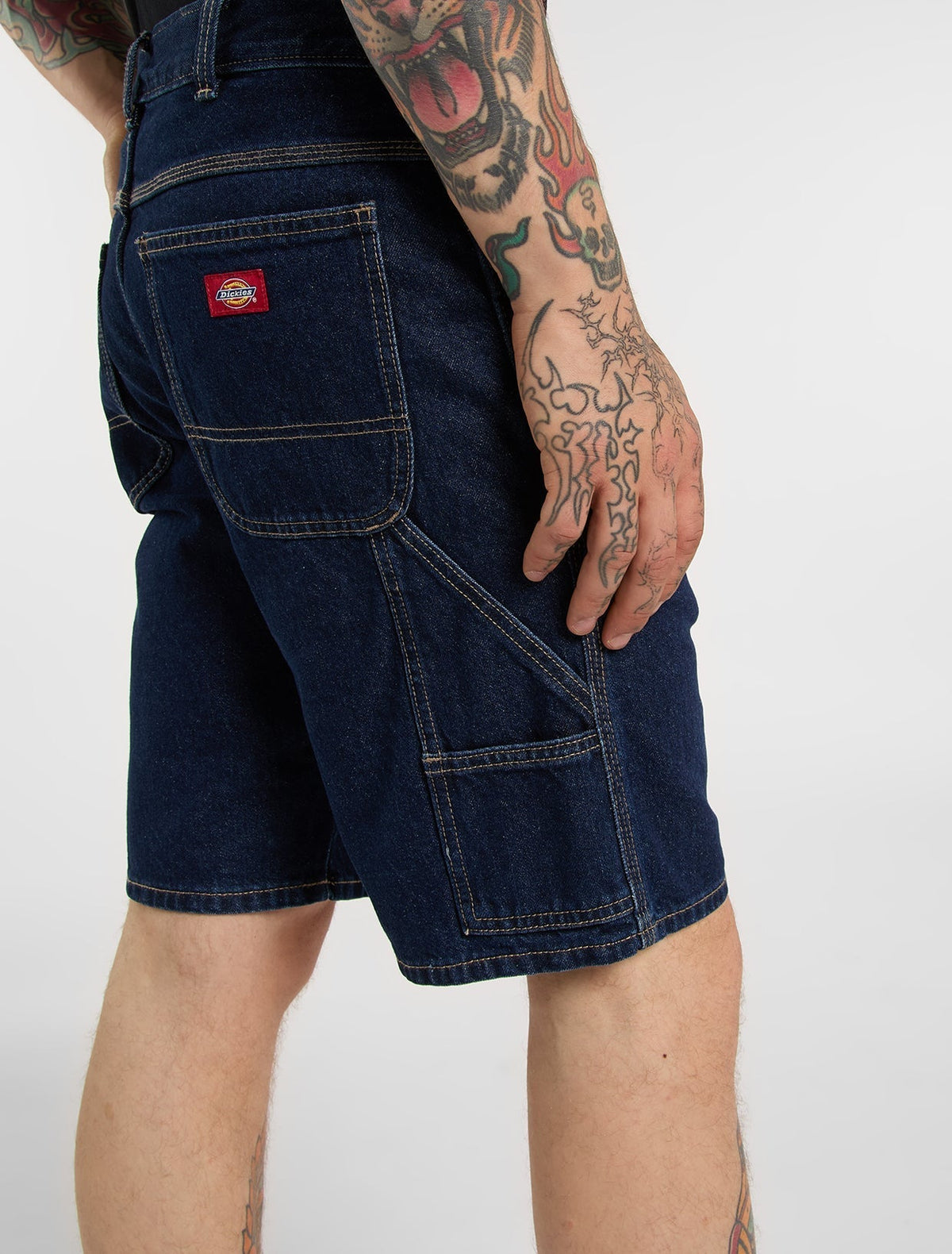 Shorts vaqueros Carpenter 993 de 11 pulgadas - Dark Indigo