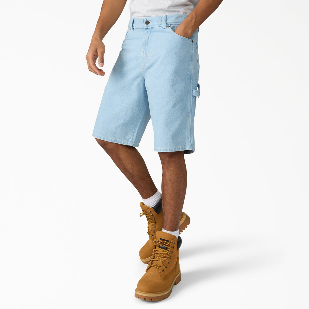 993 Carpenter Denim Shorts, 11" - Blue