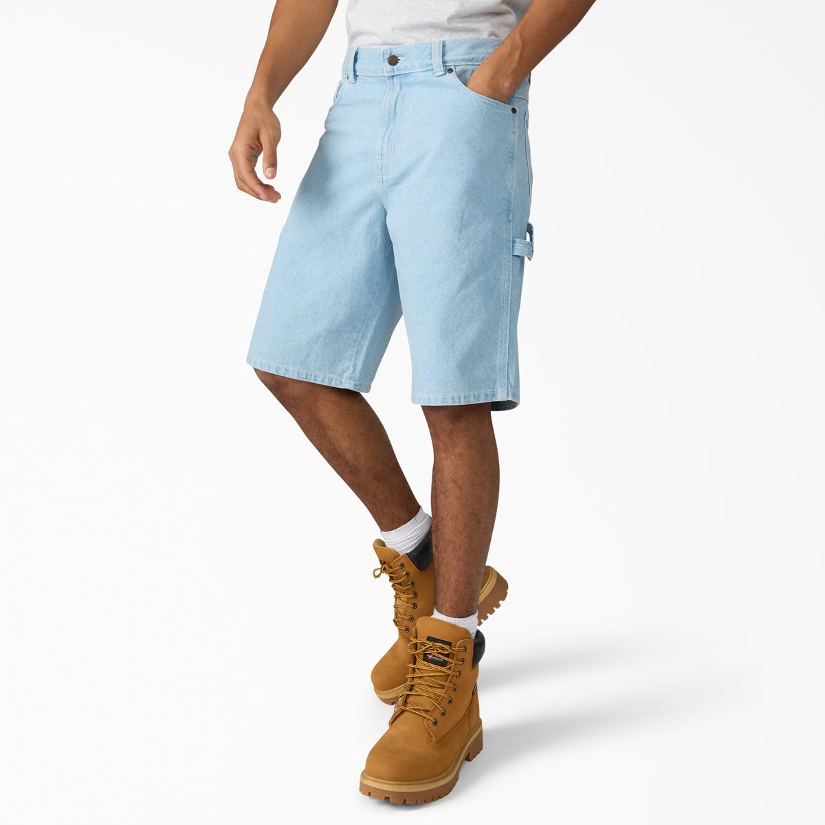 993 Carpenter Denim Shorts, 11" - Blue