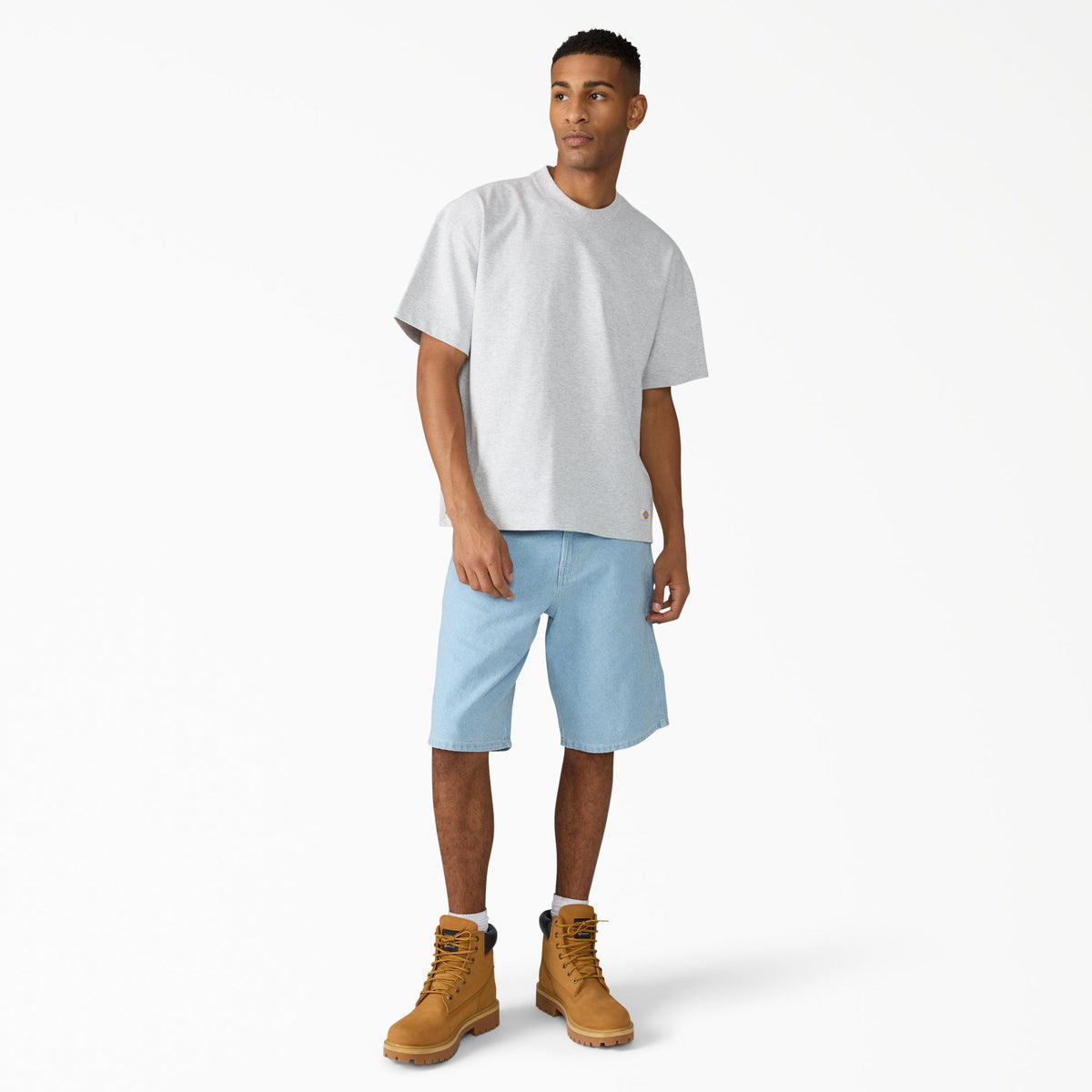 993 Carpenter Denim Shorts, 11" - Blue