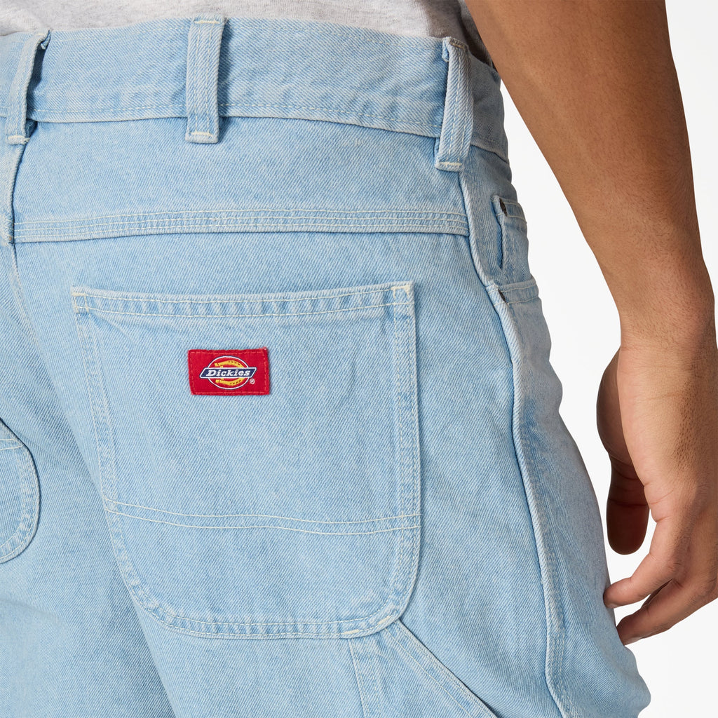 Shorts in Denim Carpenter 993, 11" - Vintage Aged Blue