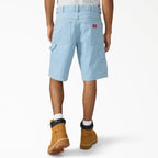 Shorts in Denim Carpenter 993, 11" - Vintage Aged Blue
