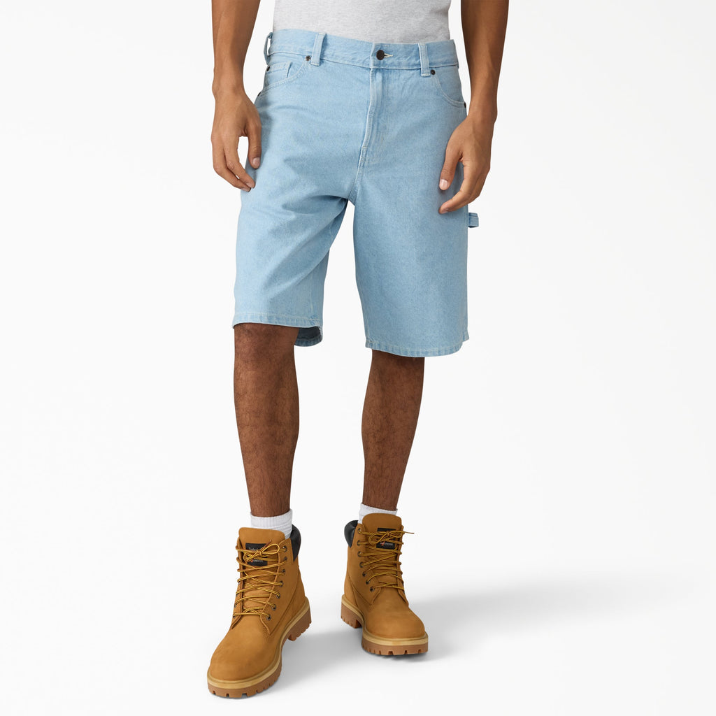 993 Carpenter Denim Shorts, 11" - Blue