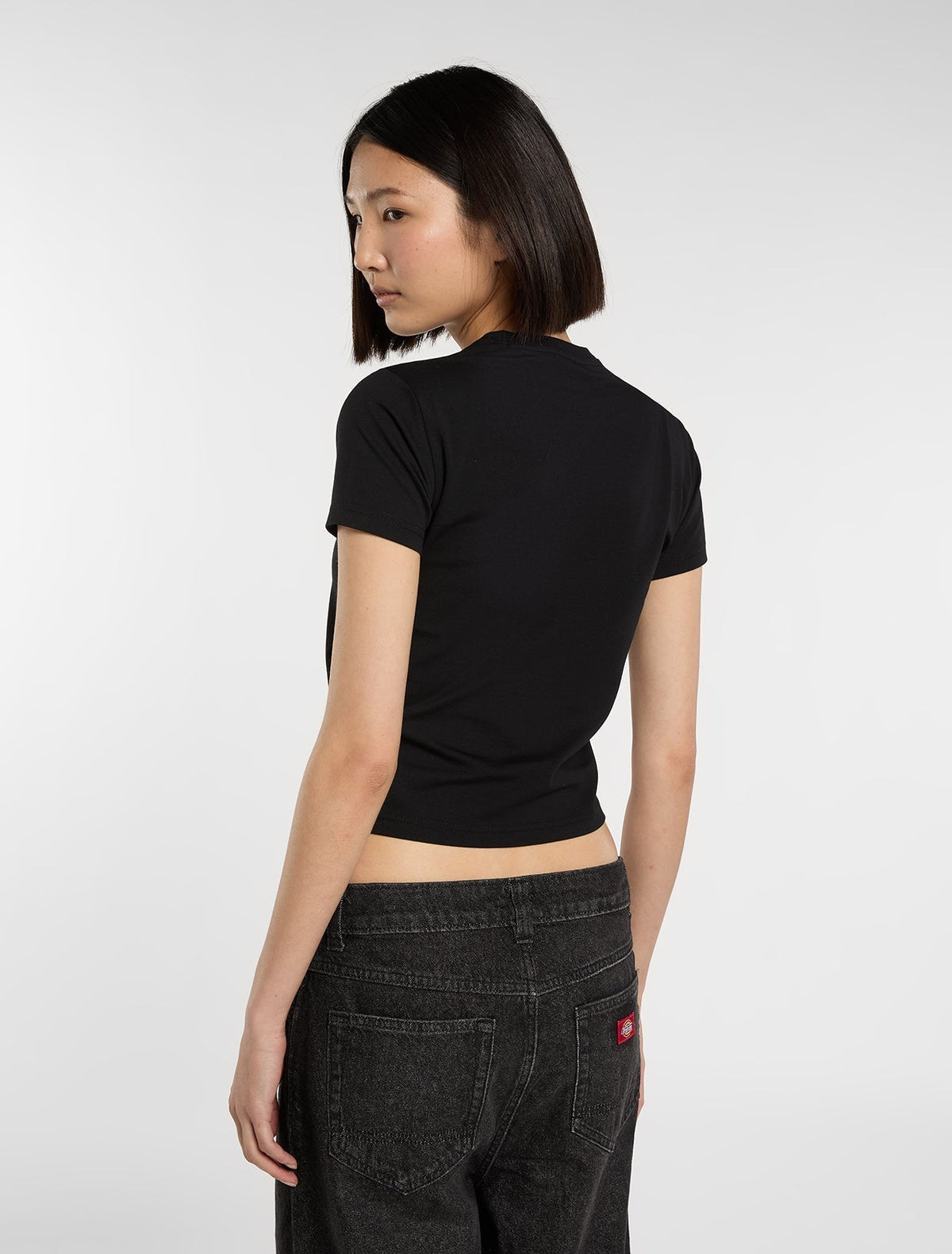 Loose Wave Lightweight T-Shirt - Black