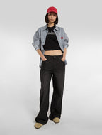 Loose Wave Lightweight T-Shirt - Black