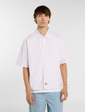 Camisa de rayas de manga corta Venedocia - White