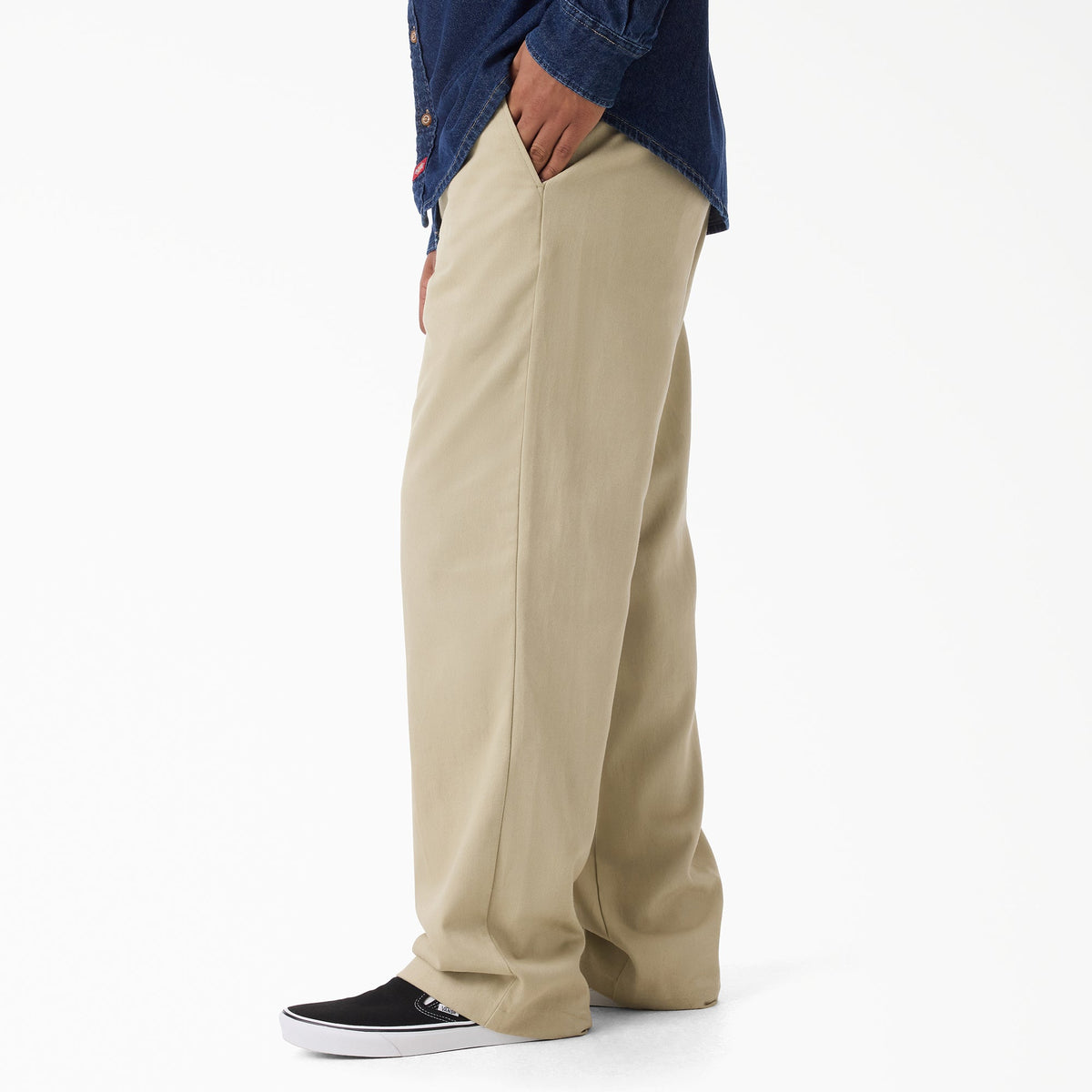 Hemp Twill Work Trousers - Eucalyptus