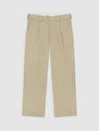 Hemp Twill Work Trousers - Eucalyptus