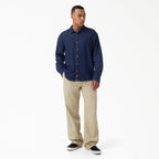 Hemp Twill Work Trousers - Eucalyptus