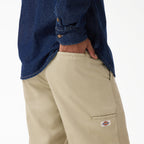 Hemp Twill Work Trousers - Eucalyptus