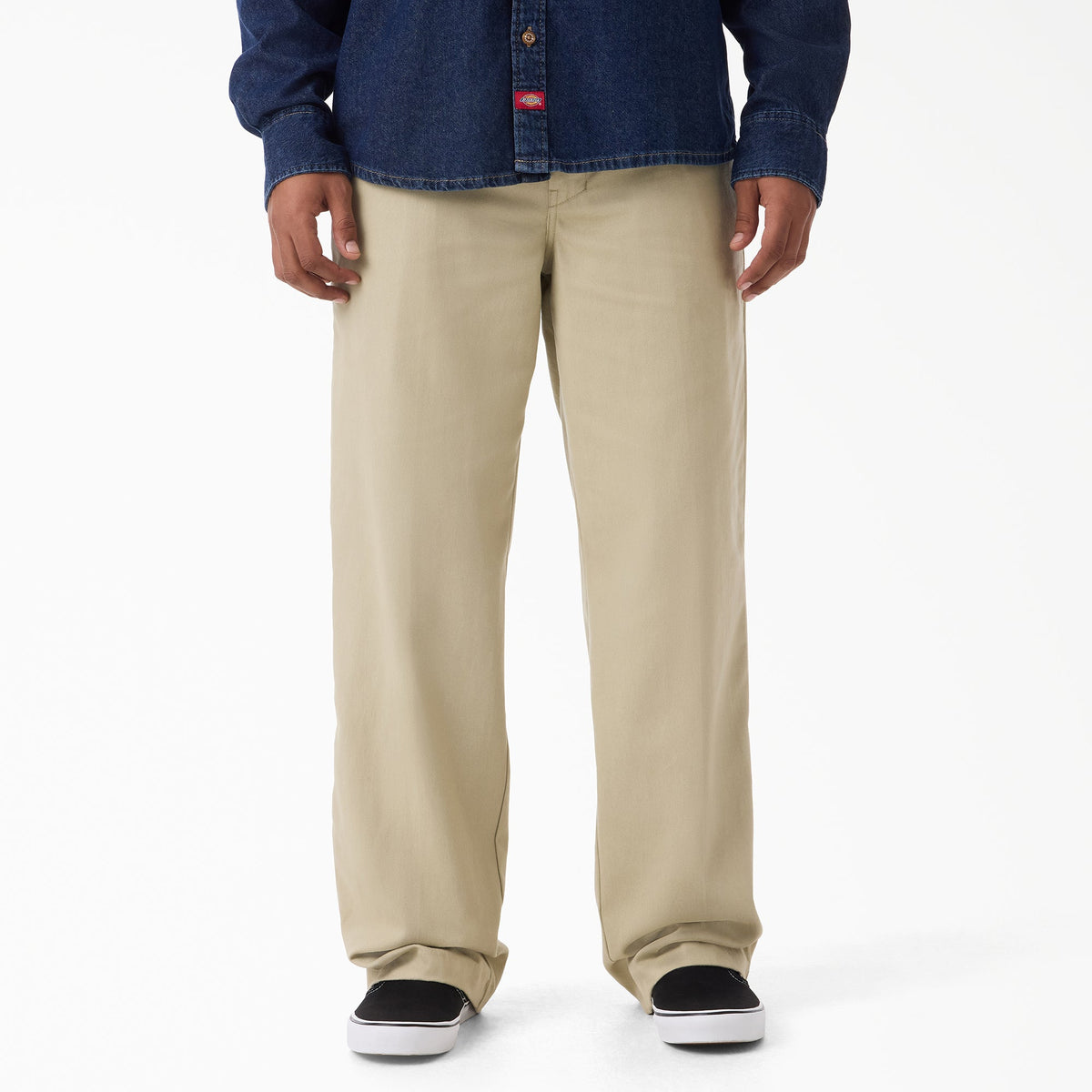 Hemp Twill Work Trousers - Eucalyptus