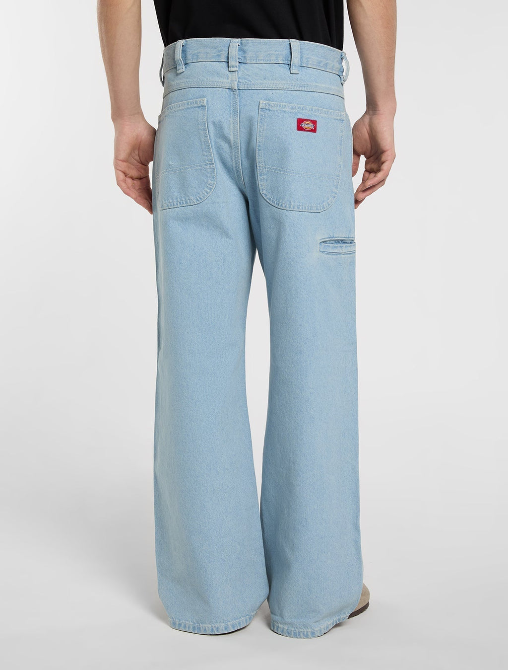 Jeansy Double Knee Loose Straight – Vintage Blue – Męskie