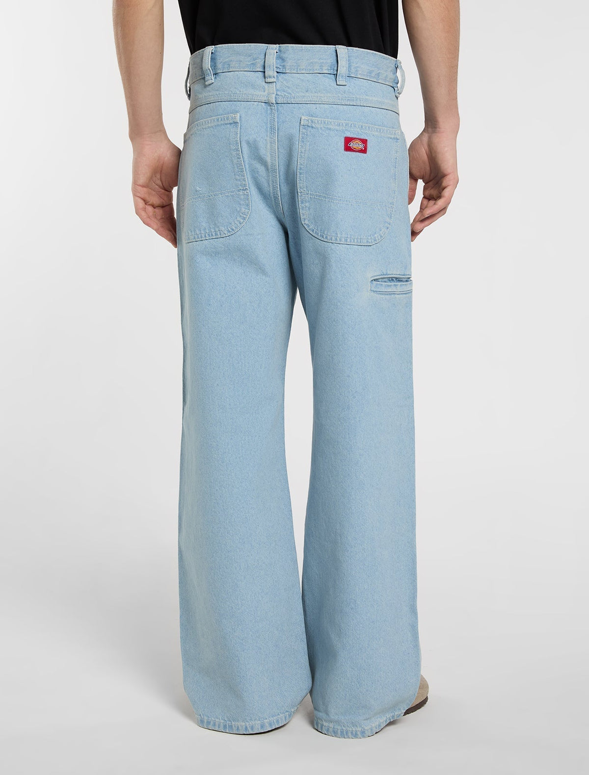 Jeansy Double Knee Loose Straight – Vintage Blue – Męskie