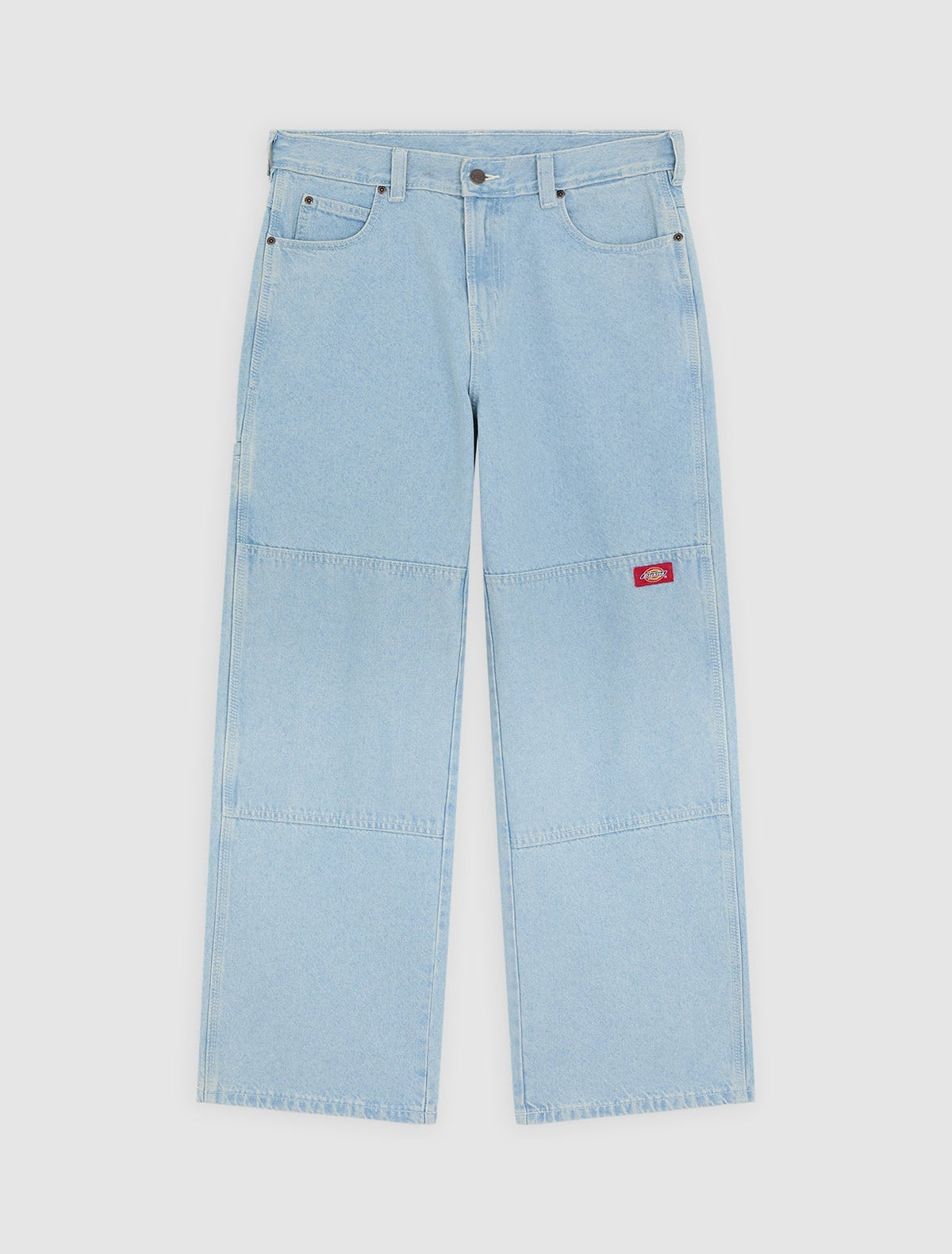 Jeansy Double Knee Loose Straight – Vintage Blue – Męskie