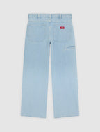 Jeansy Double Knee Loose Straight – Vintage Blue – Męskie