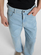 Jeansy Double Knee Loose Straight – Vintage Blue – Męskie