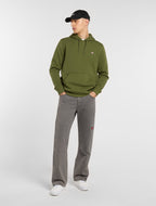 Double Knee Loose Straight Jeans - Grey Wash Tinted