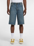 958 13-Inch Loose Fit Denim Shorts - Eucalyptus