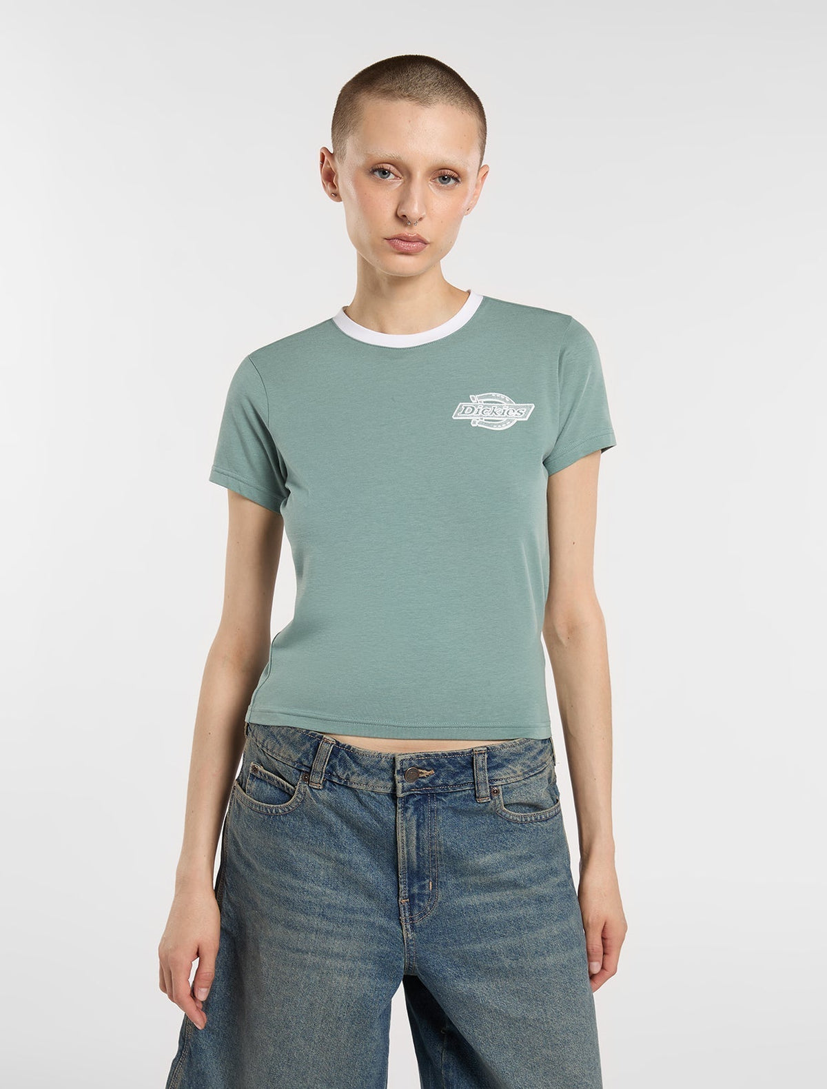T-Shirt Ringer Léger Plainville - Stormy Sea