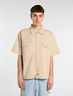 247 Garment Dyed Work Shirt - Stone
