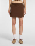 Union Wrap Skirt - Timber Brown