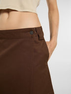 Union Wrap Skirt - Timber Brown
