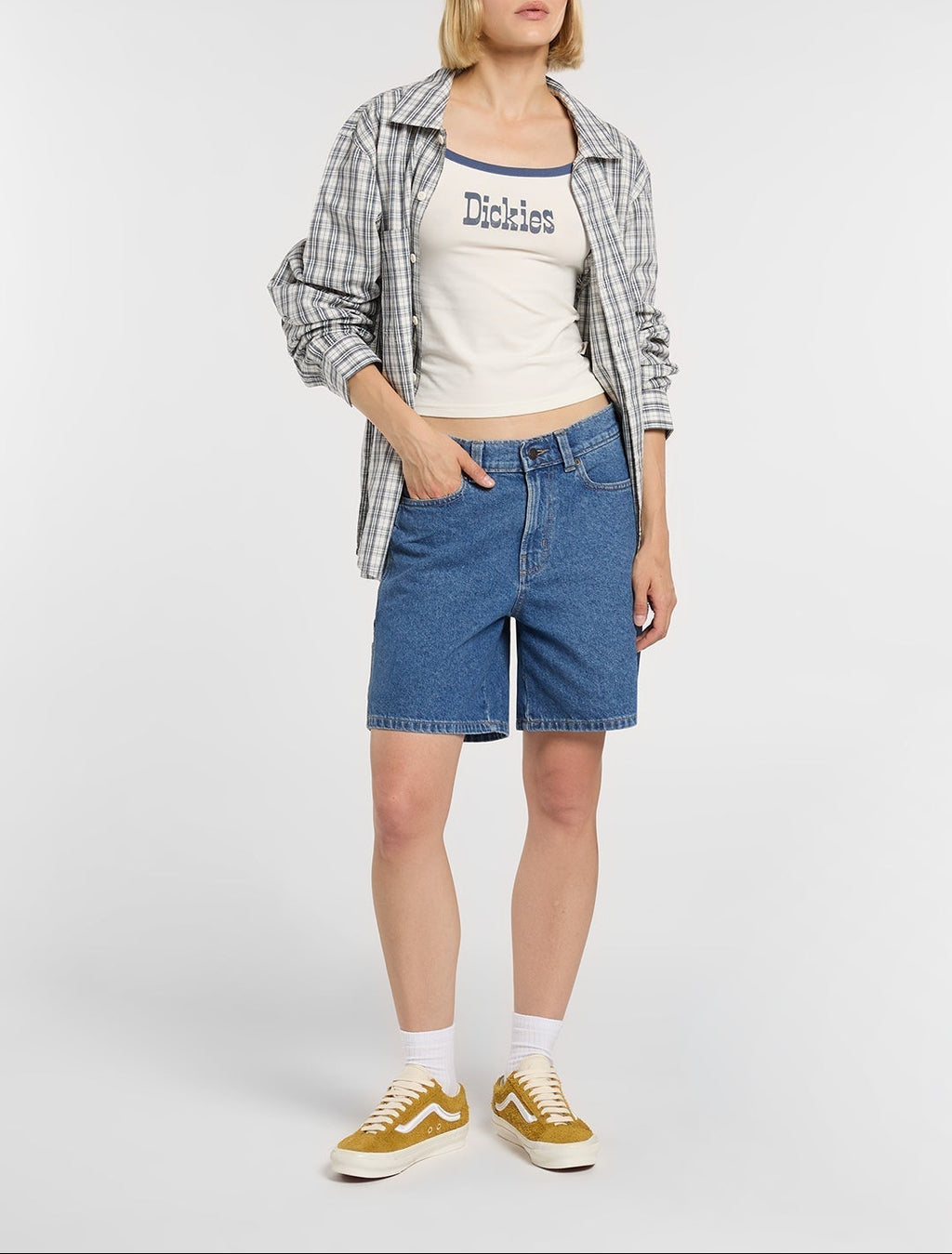 Short En Jean Carpenter 993 7-Inch - Blue