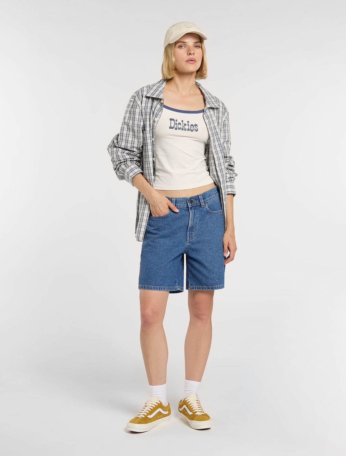 Short En Jean Carpenter 993 7-Inch - Blue