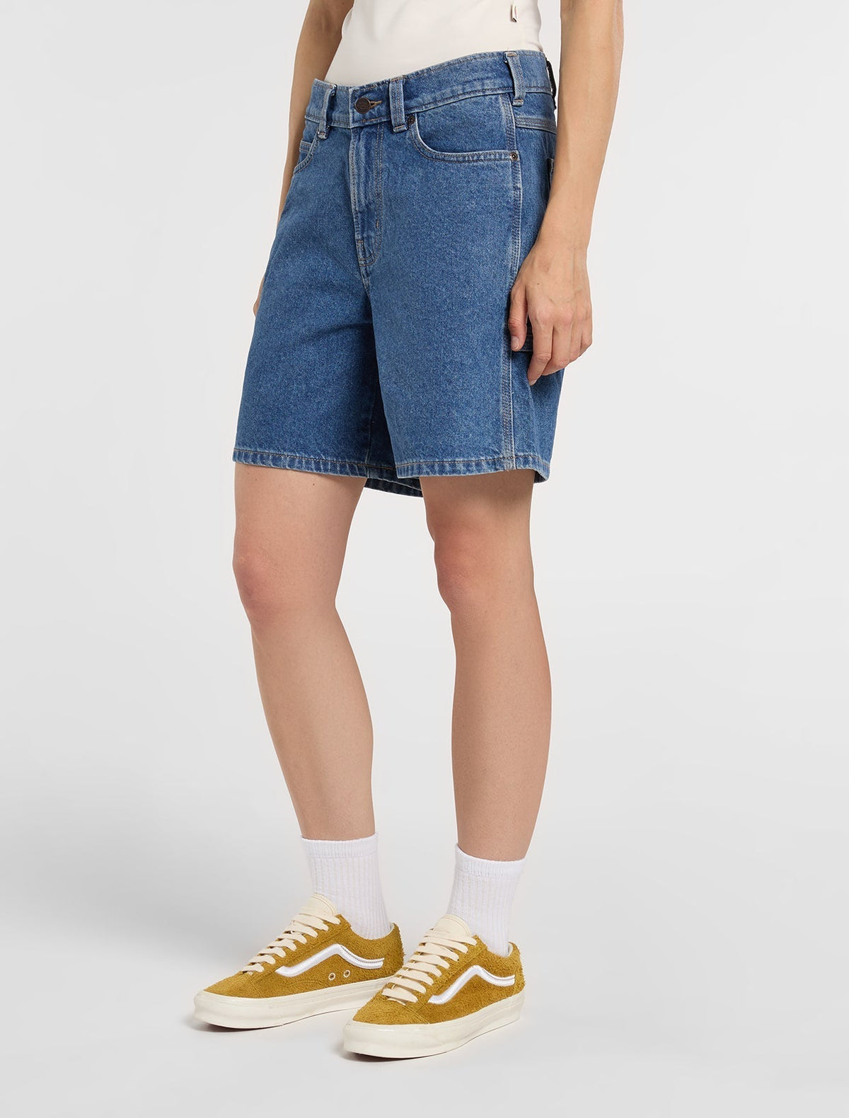 Short En Jean Carpenter 993 7-Inch - Blue