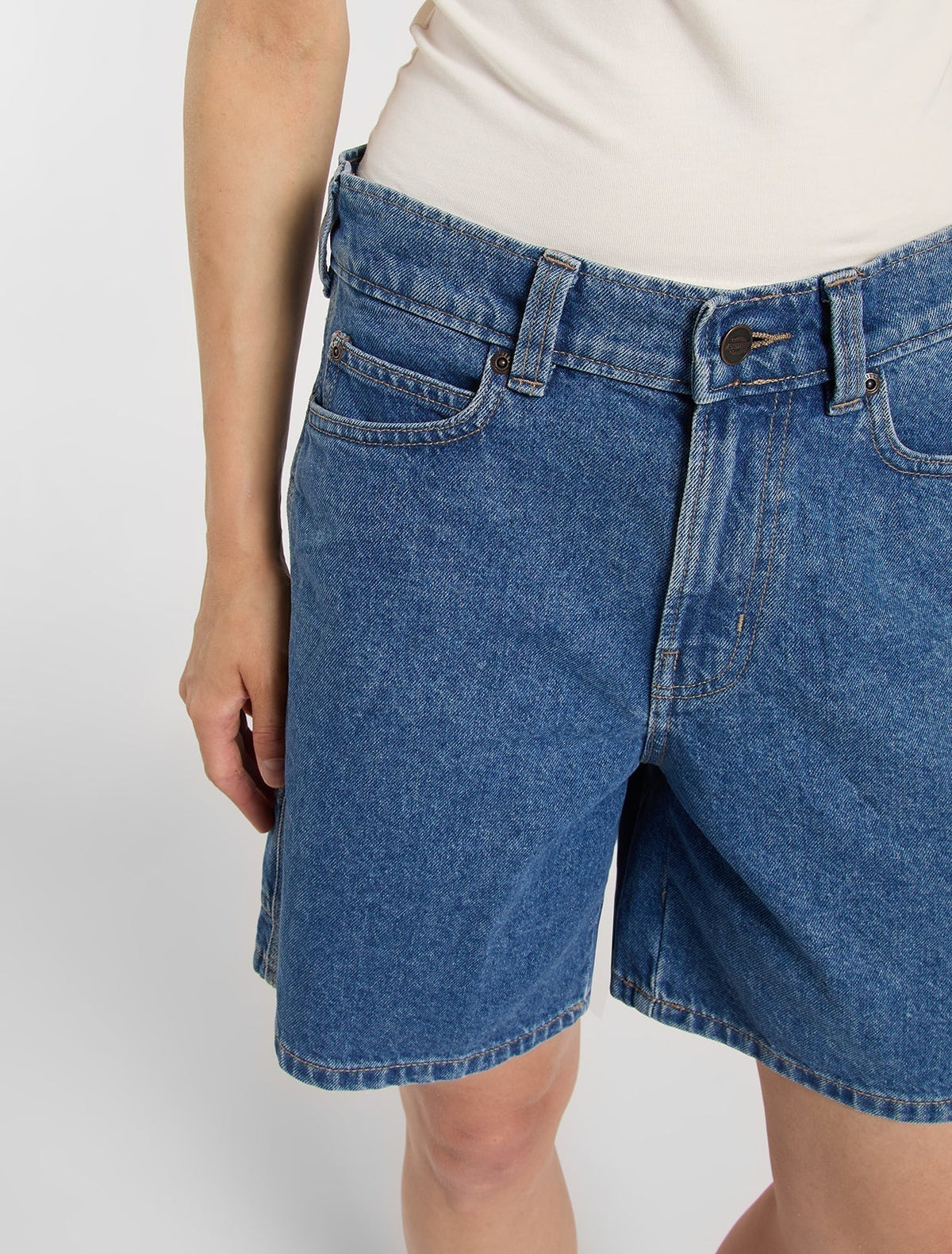 Short En Jean Carpenter 993 7-Inch - Blue