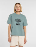 Polk Midweight T-Shirt - Stormy Sea
