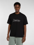 Camiseta de peso medio Loose Wave - Black