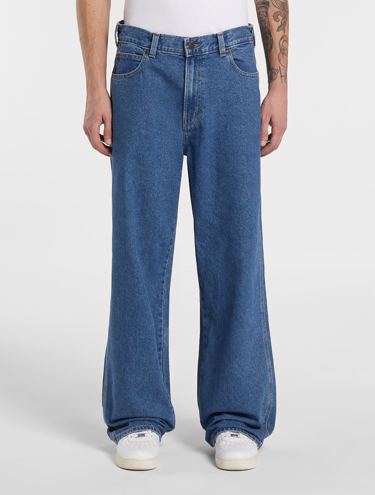 Jeans Da Lavoro Baggy Dritti 958 - Blue