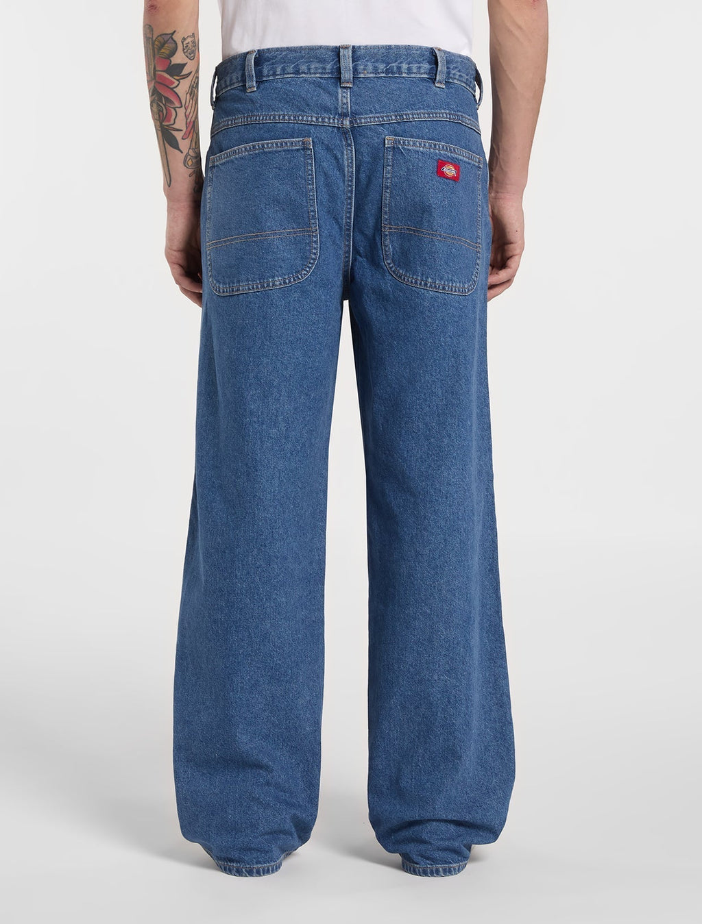 Jeans Da Lavoro Baggy Dritti 958 - Blue