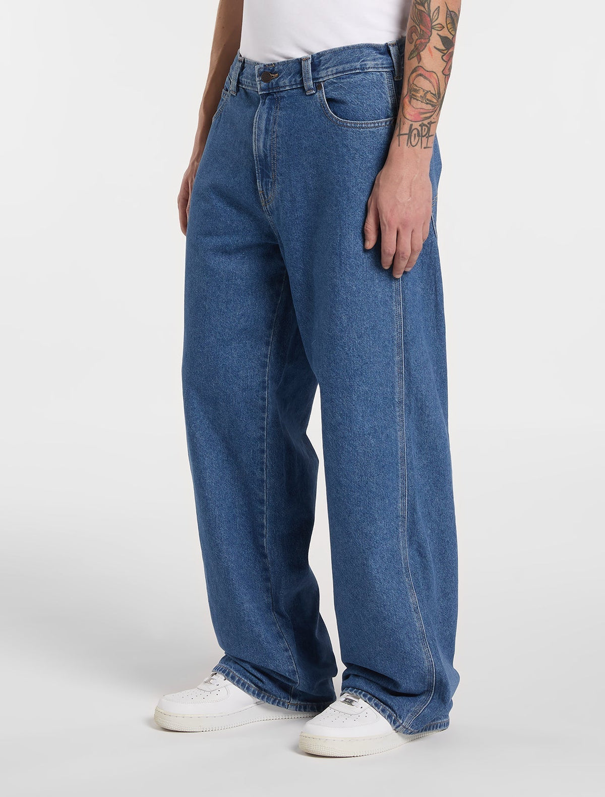 Jeans Da Lavoro Baggy Dritti 958 - Blue