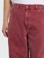 958 Straight Baggy Work Jeans - Garnet
