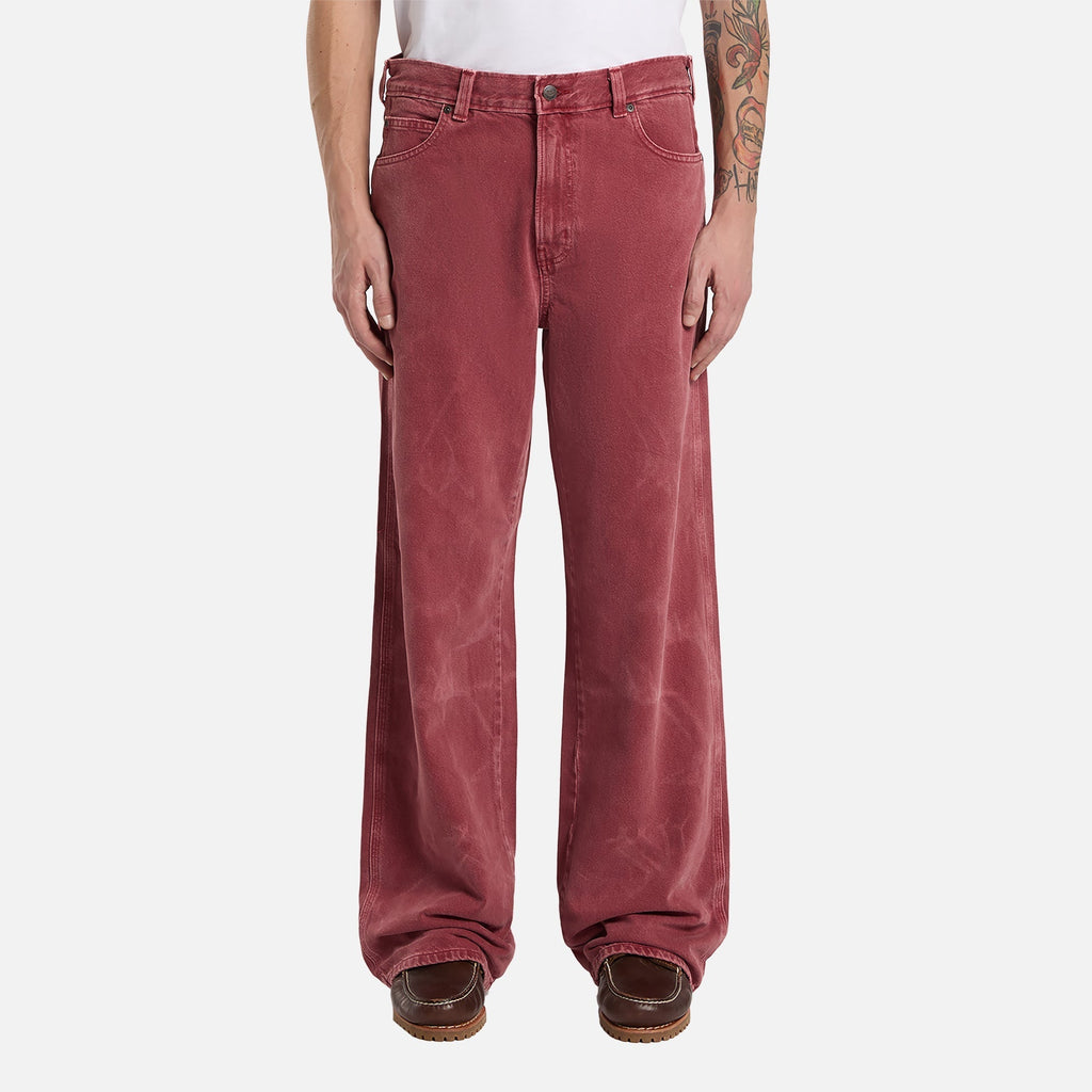 958 Straight Baggy Work Jeans - Garnet
