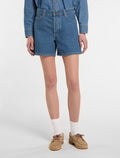 Women'S 984 High Waist Jean Shorts, 5" - Ecru
