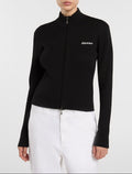 Maglione Con Zip Wellsville - Black