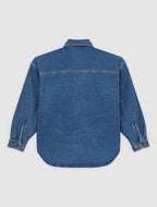 Sovracamicia in denim Mina - Blu classico - Donna