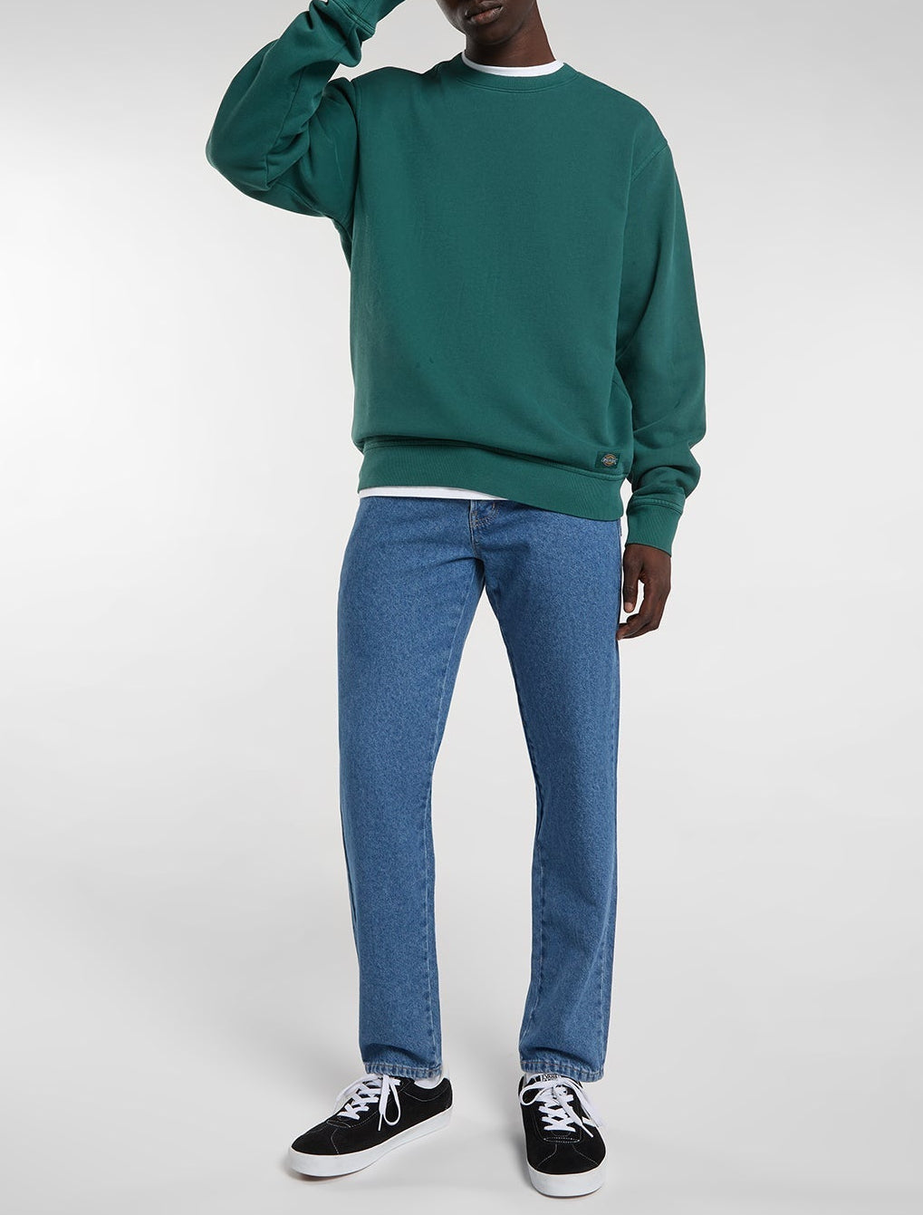 Sweat Col Rond Sutcliffe - Dark Green - Homme