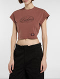 Camiseta Sahuarita - granate - mujer