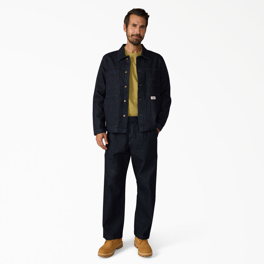 Chaqueta vaquera Selvedge Herringbone Barn - Rinsed