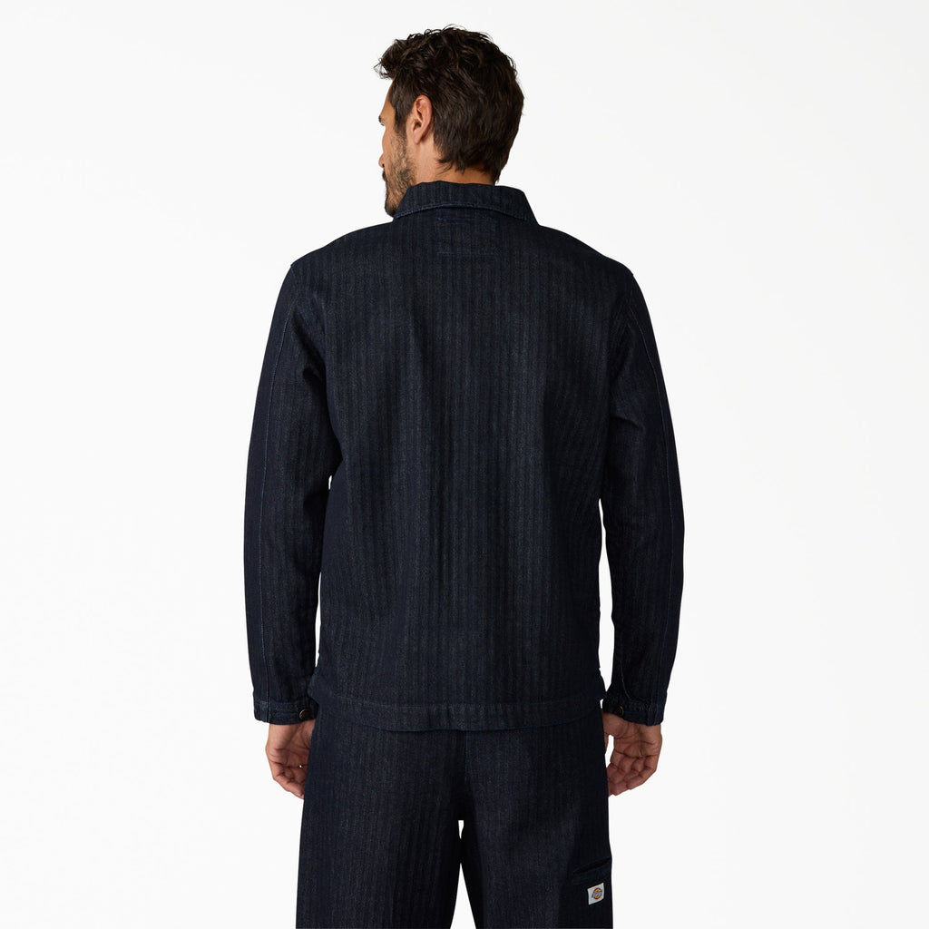Chaqueta vaquera Selvedge Herringbone Barn - Rinsed