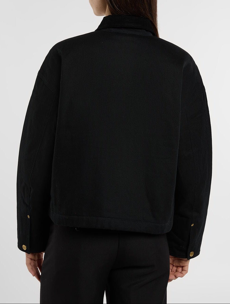 Panaca Cavalry Twill Work Jacket - Black - Women
