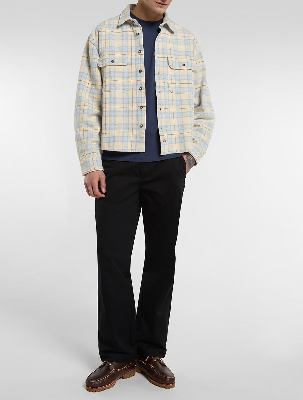 Pantalón de trabajo de polialgodón - Negro - Hombre